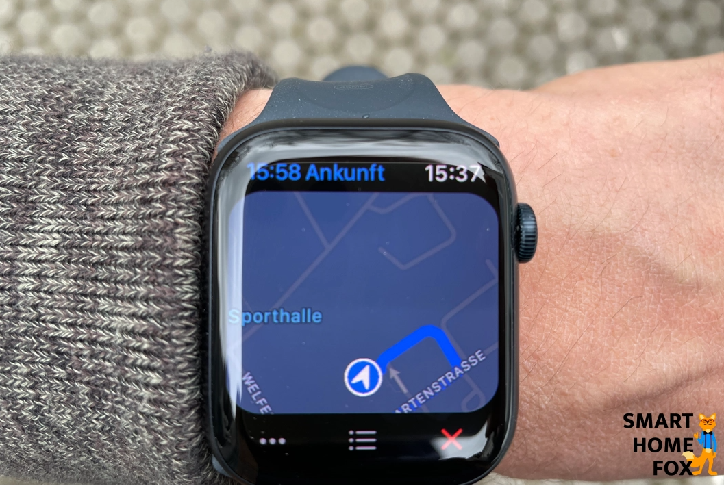 smartwarche et fonction gps